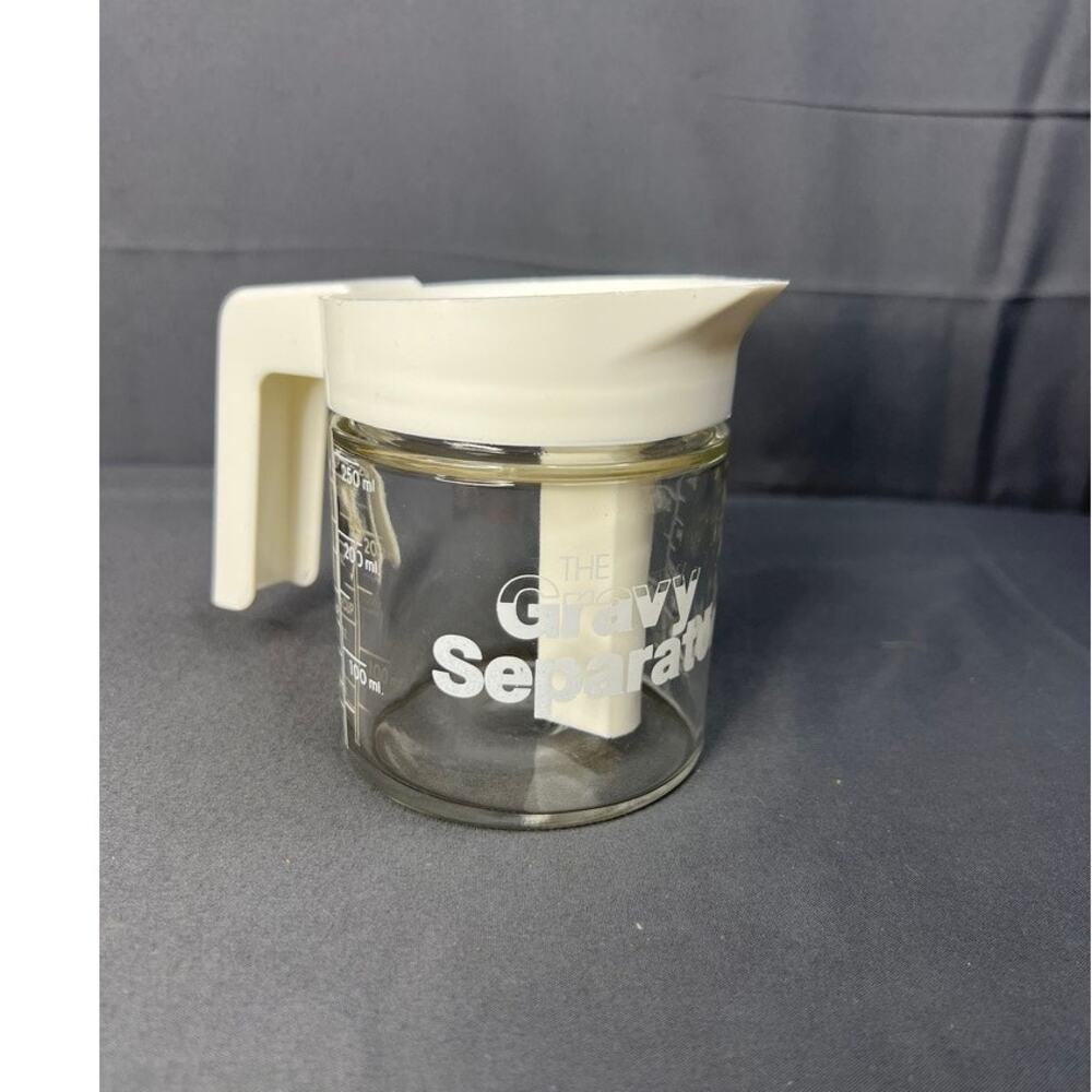 Vintage The Gravy Separator Gemco 8oz One Cup Retro Kitchen